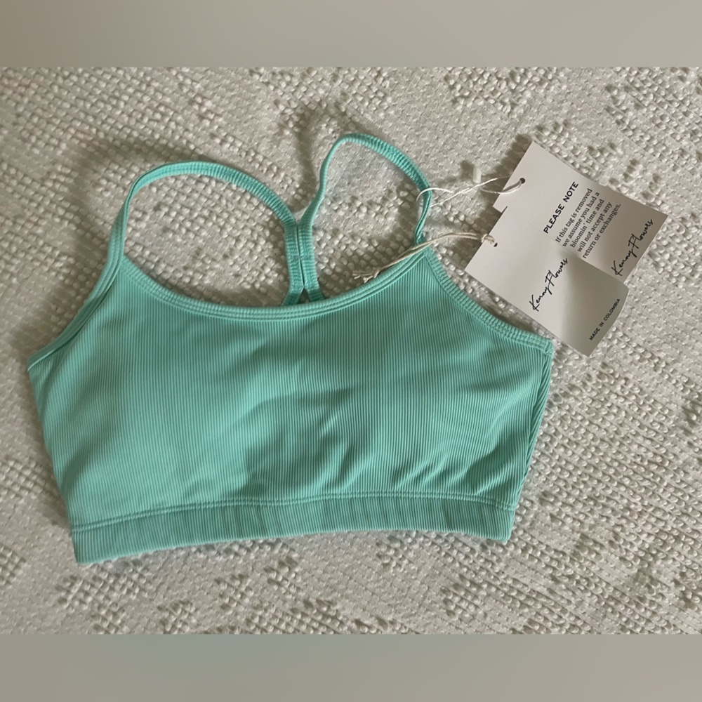 Kenny Flowers The Seaside - Slim Racerback Sport Bra M
